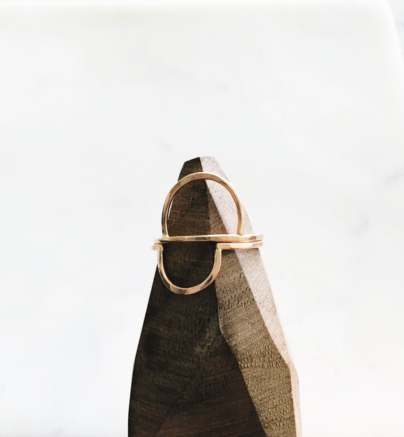 Half circle small ring.
