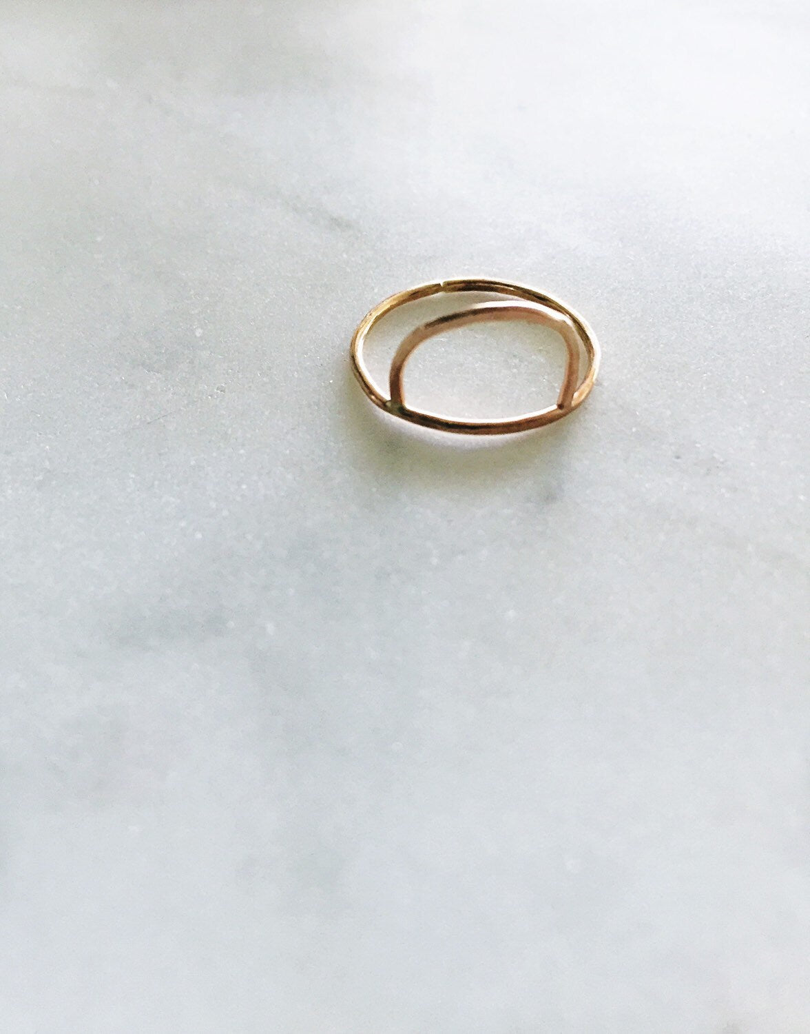 Half circle small ring.