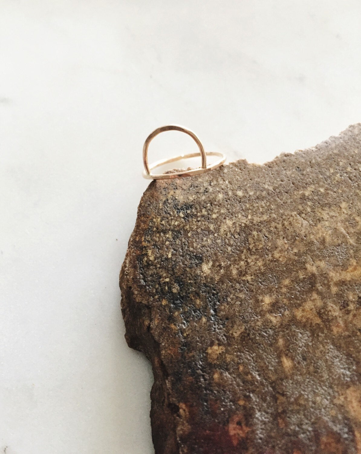 Half circle small ring.