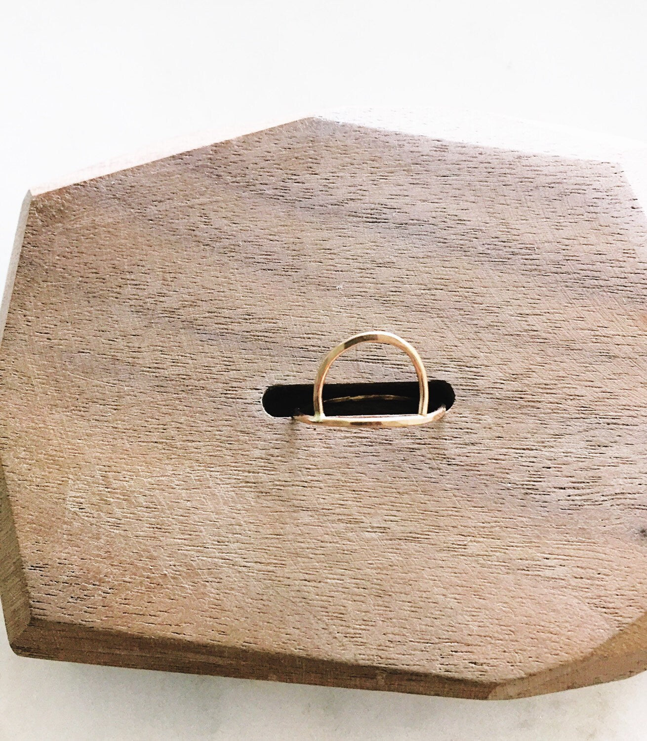 Half circle small ring.