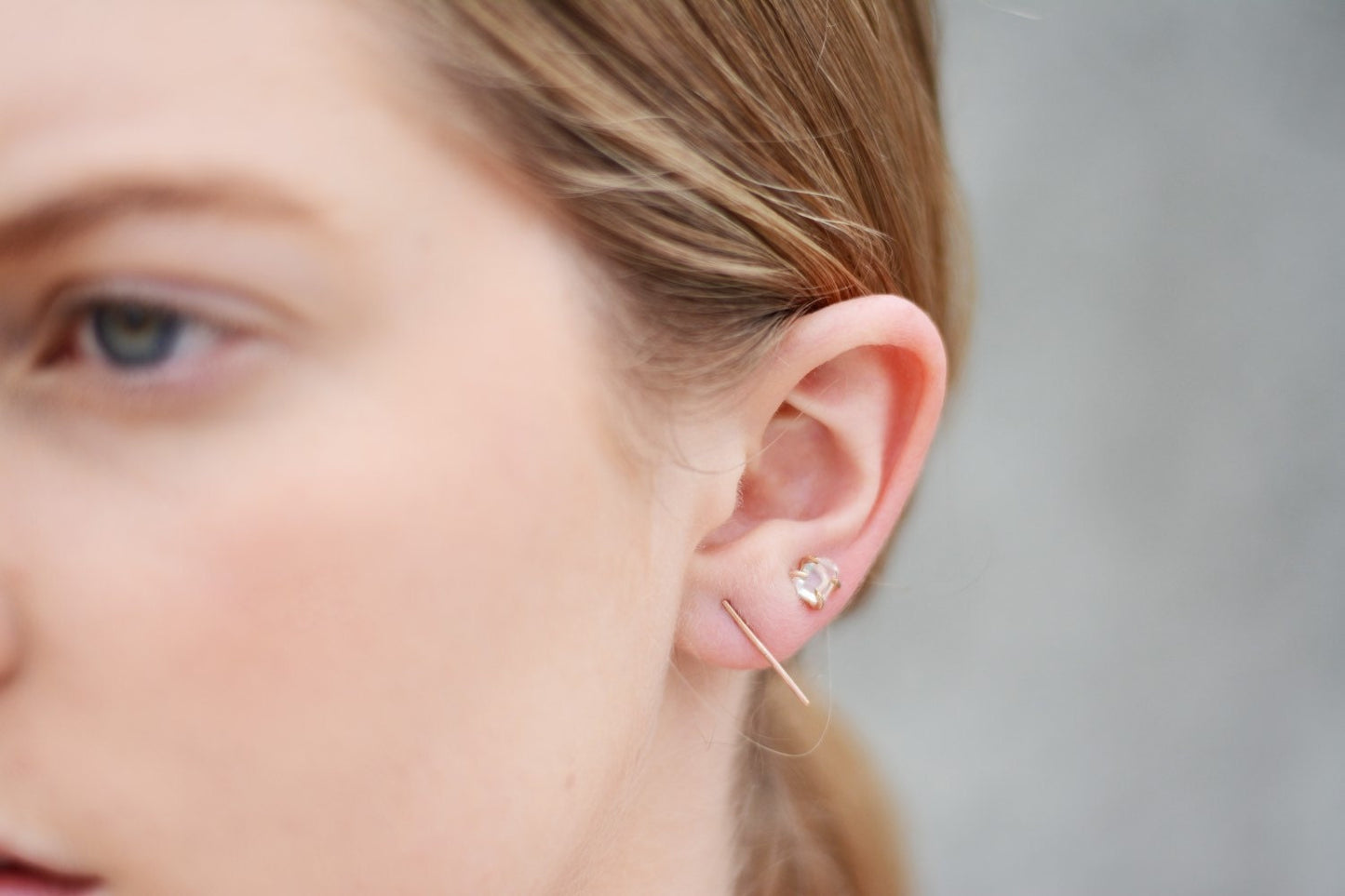 Herkimier stud earrings